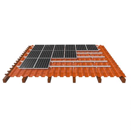 Metal roof Solar panel bracket